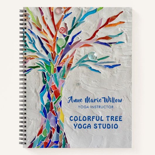 Yoga Studio Spiral Notitieboek (Voorkant)