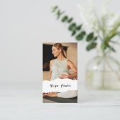 Yoga Studio Teacher Training Visitekaartje (Staand voorkant)