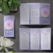 Yoga Studio Tri-Fold Brochure Mandala