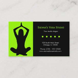 Yoga Studio Visitekaartje