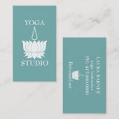 Yoga Studio Visitekaartje (Voorkant / Achterkant)