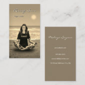 Yoga Studio Visitekaartje (Voorkant / Achterkant)