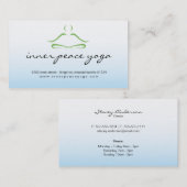 Yoga Studio-Visitekaartje Visitekaartje (Voorkant / Achterkant)