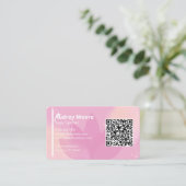 Yoga Studio Yoga Docent Sjablonen Visitekaartje (Staand voorkant)