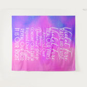 Yoga Studios & Meditatie Kamers: Geestelijk Gebed Wandkleed (Voorkant (horizontaal))