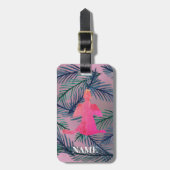 Yoga, Sukhasana, Bagagelabel voor aangepaste naam (Voorkant verticaal)