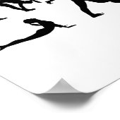 Yoga sun salutation poster (Hoek)