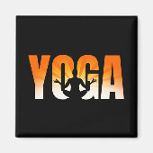 Yoga Sunshine Magneet (Voorkant)
