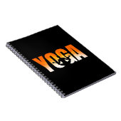 Yoga Sunshine Notitieboek (Rechterzijde)