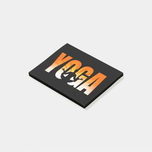 Yoga Sunshine Post-it® Notes (Schuin)