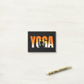 Yoga Sunshine Post-it® Notes (Op bureau)
