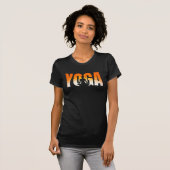 Yoga Sunshine T-shirt (Voorkant volledig)