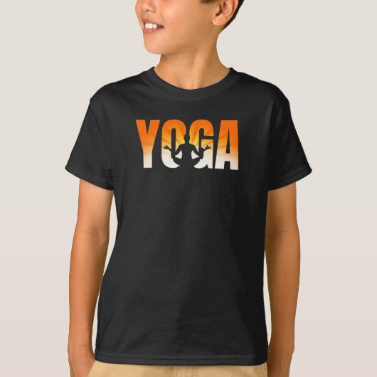 Yoga Sunshine T-shirt (Voorkant)