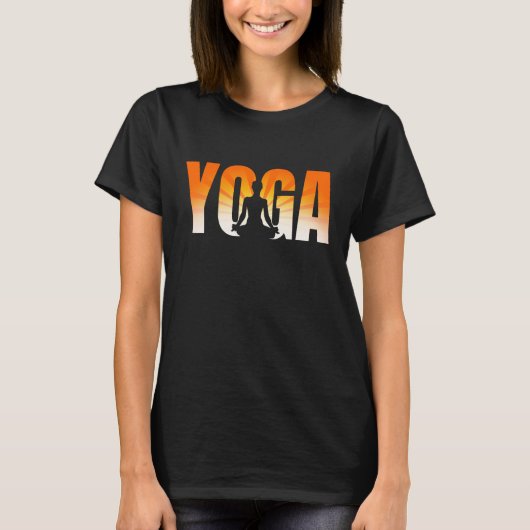 Yoga Sunshine T-Shirt (Voorkant)