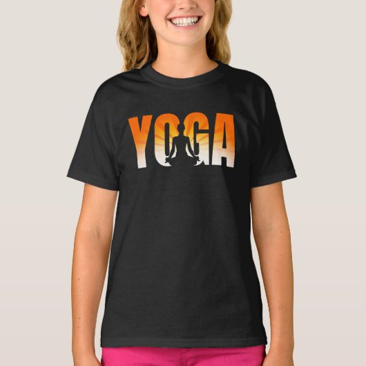 Yoga Sunshine T-shirt (Voorkant)