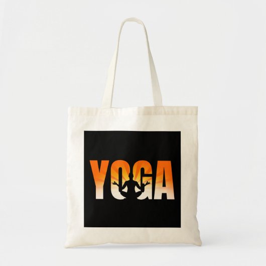 Yoga Sunshine Tote Bag (Voorkant)