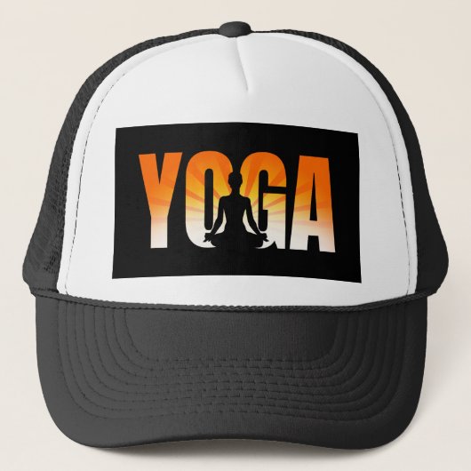 Yoga Sunshine Trucker Pet (Voorkant)