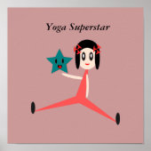 Yoga Superstar Poster (Voorkant)