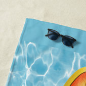 Yoga Surfboard Handdoek (In situ)