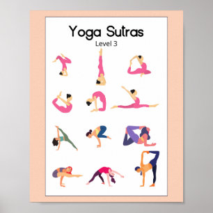 Yoga Sutra Niveau 3 Poster