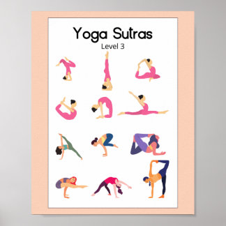 Yoga Sutra Niveau 3 Poster