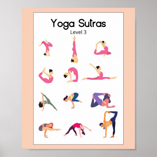 Yoga Sutra Niveau 3 Poster (Voorkant)