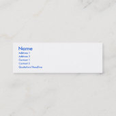 Yoga Symbolen die zichzelf realiseren Mini Visitekaartje (Achterkant)