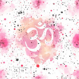 Yoga symbool OMMM Sticker