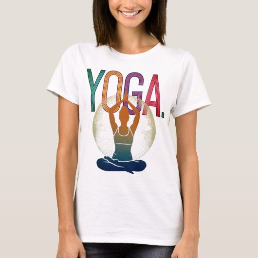 "YOGA." T-SHIRT (Voorkant)