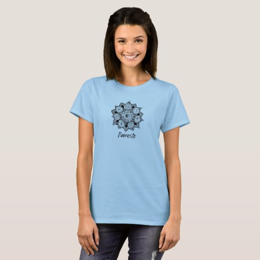 Yoga T-shirt Nameste (Voorkant volledig)