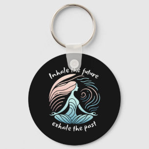 Yoga T-shirts voor vrouwen met spreuken Sleutelhanger