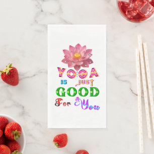 Yoga Tafelservies Is Gewoon Goed Voor Jou Servet