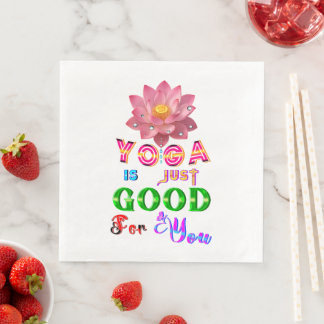 Yoga Tafelservies Is Gewoon Goed Voor Jou Servet