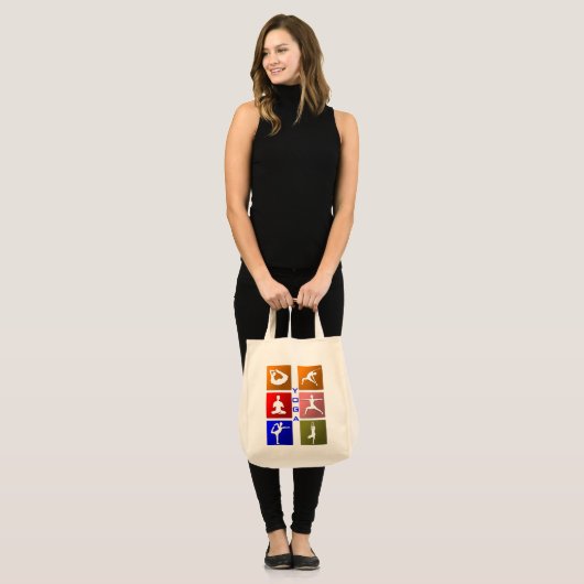 Yoga-tas Tote Bag (Voorkant (model))