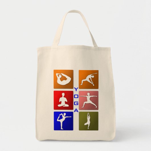 Yoga-tas Tote Bag (Voorkant)
