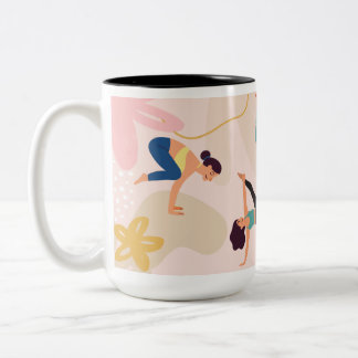 Yoga Tea Mug Tweekleurige Koffiemok