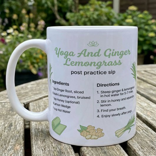 Yoga Tea Recipe Ginger Lemongrass Koffiemok