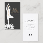 Yoga Teacher, Chakras Visitekaartje (Voorkant / Achterkant)