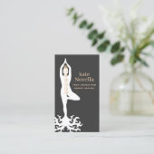 Yoga Teacher, Chakras Visitekaartje (Staand voorkant)