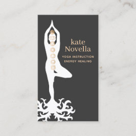 Yoga Teacher, Chakras Visitekaartje