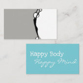 Yoga Teacher Instructor Visitekaartje (Voorkant / Achterkant)