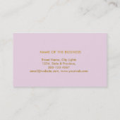 Yoga Teacher Mandala Meditation Holistic Massage Visitekaartje (Achterkant)