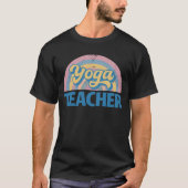 Yoga Teacher – Vintage Sunset T-shirt (Voorkant)