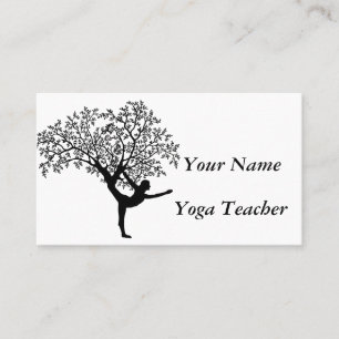 Yoga Teacher Visitekaartje
