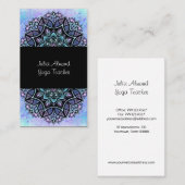 Yoga Teacher Visitekaartje (Voorkant / Achterkant)