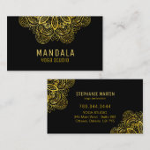 Yoga Teacher Visitekaartjes (Voorkant / Achterkant)