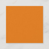 Yoga Teacher Yoga Instructor stijlvol Vierkante Visitekaartje (Achterkant)