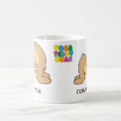 Yoga Teddy Bear Cat/Cow Mok (Center)