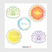 Yoga Thleed Sticker Set (Vel)