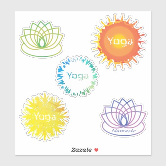 Yoga Thleed Sticker Set (Vel)